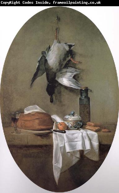 Jean Baptiste Simeon Chardin Duck bowl and olive oil
